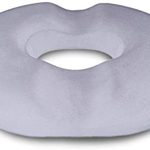 Donut Pillow Hemorrhoid Seat Cushion - Orthopedic Memory Foam – Contoured Luxury Comfort, Pain Relief and Supports Prostate, Pregnancy, Post Natal Sciatica Coccyx, Surgery & Tailbone Pressure Dr Flink