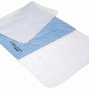 Essential Medical Supply Quik Sorb Deluxe 34\" x 36\" Resuable Underpad with 18\" Tucks