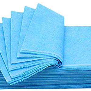 20 Pcs Massage Table Sheets Disposable Sheets Non Woven SPA Bed Cover Breathable 31\" x 71\" (Blue)