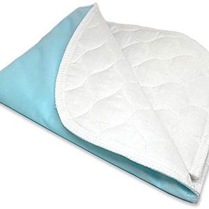 RMS Ultra Soft 4-Layer Washable and Reusable Incontinence Bed Pad - Waterproof Bed Pads, 34\"X54\"