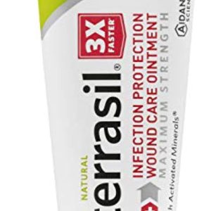 Terrasil® Wound Care - 3X Faster Healing, Dr. Recommended, Infection Protection Ointment for Bed sores, Pressure sores, Diabetic Wounds, ulcers, cuts, scrapes, and Burns (50 Gram Tube max)
