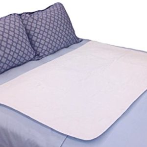 Large Premium Absorbent Waterproof Bed Pad (34 x52 Inch) - Washable 300x for Underpad Incontinence Protection for Seniors, Adult, Child, or Pets