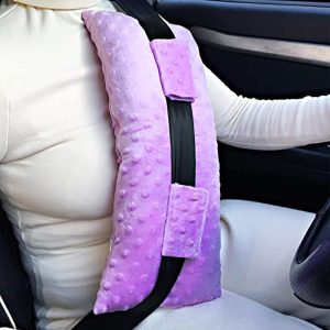 Post Surgery Mastectomy Pillows Seat Belt Cushions Pads Protectors, for Chest Chemo Port Pacemaker Bypass Hysterectomy Recovery Gift, Hook N Loop Tape