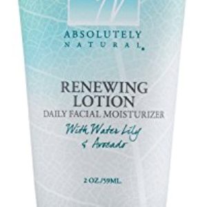 Absolutely Natural - Renewing Lotion Facial Moisturizer with Aloe, Vegan, Made in the USA