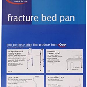Carex Health Brands Fracture Bed Pan
