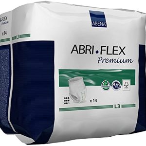 Abena Abri-Flex Premium Protective Underwear, Level 3, (Medium To Extra Large Sizes) Large, 84 Count