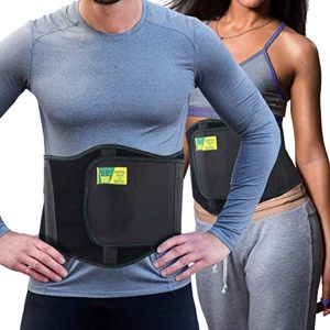 Ergonomic Umbilical Hernia Belt – Abdominal Binder for Hernia Support – Umbilical Navel Hernia Strap with Compression Pad – Ventral Hernia Support for Men and Women - Large/XXL Plus Size (42-57 in)