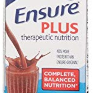 Ensure Plus Milk Chocolate, 8 Ounce Recloseable Carton, Abbott 64911 - Case of 24