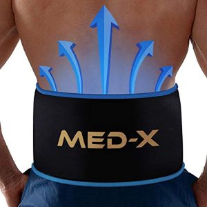 Back Pain Cold Reusable Ice Pack Belt Therapy for Lower Lumbar, Sciatic Nerve Pain Relief Degenerative Disc Disease Coccyx Tailbone Pain Reusable Gel Flexible Medical Grade