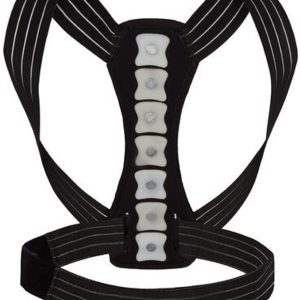 Magnetic Posture Corrector for Men & Women | Fully Adjustable Upper Back Brace | Provides Neck, Shoulders, & Back Pain Relief | Posture Trainer for Spinal Alignment | Premium Back Straightener