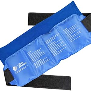 Oversized Reusable Hot & Cold Gel Ice Pack Wrap for Warm Compress and Cold Therapy for Hip, Ankle, Back, Shoulder, Knee, Arm, Neck, Elbow, FSA or HSA Eligible