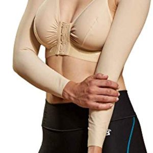 Marena Recovery Full-length Arm Sleeves Post Surgical Support - XL, Beige