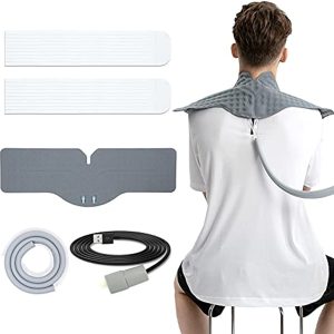 Cold Therapy Machine, Cryotherapy Freeze Kit, Portable Ice Therapy Circulation System for Shoulder, Neck, Pain Relief, After Surgery and Injuries, with Pump, Pad and Strap
