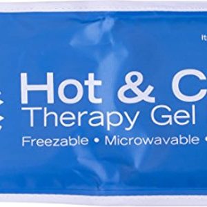 Roscoe Gel Ice Pack and Ice Packs for Injuries Reusable, Ice Pack for Back, Shoulder, Knee, 5 x 10 Inches