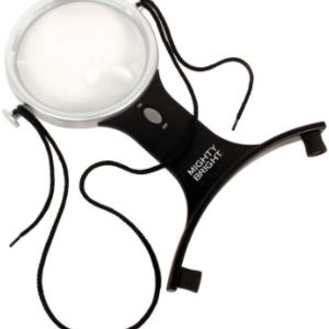 Mighty Bright 66510 Lighted 4\" Hands-Free Magnifier