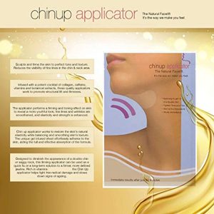 Ultimate Chin up Applicator, Face Wrap. It Works for Double Chin Reduction, Chin & Neck Slim, Shape and Firming. Box 5 Wraps (Masks)