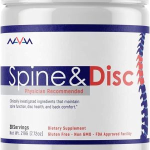 Spine and Disc: Back Pain Relief Powder Supplement with Glucosamine, Chondroitin, MSM - Help Relieve Lower Back Pain, Sciatica, Herniated Disc