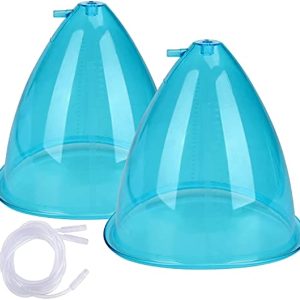 Titoe XL Vacuum Therapy Machine Accessories Cupping Cup Set Back Body Scraping Shape Massager Cups for Butt(180mL))