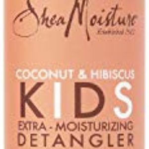 Sheamoisture Kids Extra Moisturizing Detangler for Curly Hair Coconut and Hibiscus Kids Detangler with Shea Butter 8 oz
