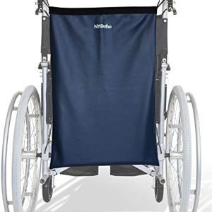 NYOrtho Wheelchair Footrest Bag/Leg Rest Bag/Footrest Extender Storage Bag (Fits Wheelchair Seat Widths 16\" - 20\")