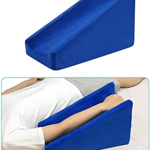 Arm Elevation Pillow Support Arm Wedge Elevating Post Surgery Pillow Elevated Wedge Arm Pillows for Sleeping Wheelchair Arm Pads Elbow Pillow Surgery Recovery for Broken Arm Therapy Wedge Foam