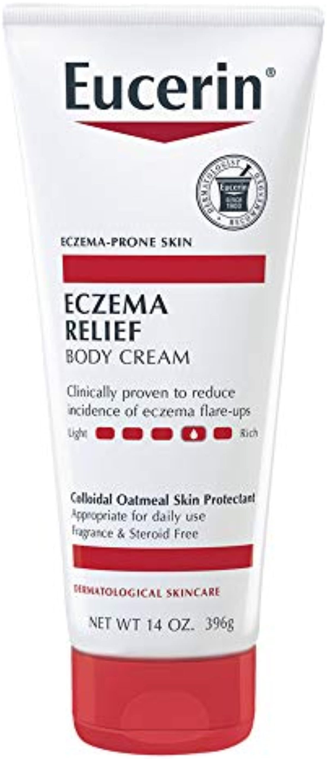 Eucerin Eczema Relief Body Cream, Eczema Cream, Skin Care for Eczema, 14 Oz Tube