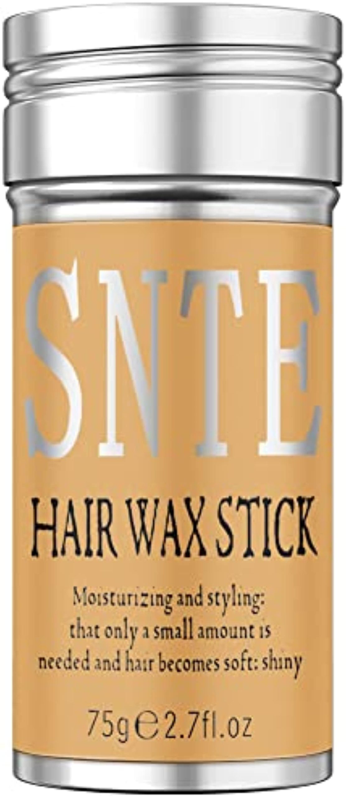Hair Wax Stick, Wax Stick for Hair Wigs Edge Control Slick Stick Hair Pomade Stick Non-greasy Styling Wax for Fly Away & Edge Frizz Hair 2.7 Oz by Samnyte