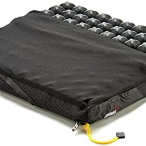 Crown Therapeutics /ROHO Low Profile Single Valve Seating and Positioning Wheelchair Seat Cushion 16-17 x 16-17 ( 1R99LPC) One Each Black