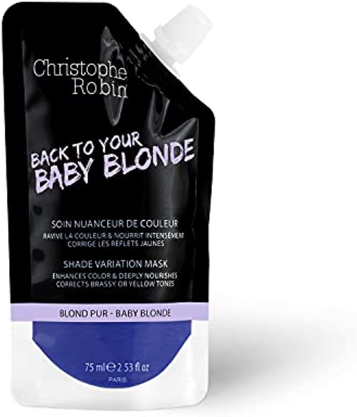 Christophe Robin Shade Variation Mask - Baby Blonde Travel Size, 2.53 fl. oz