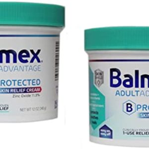 Balmex Adult Care Rash Cream, 12oz, (Pack of 2)