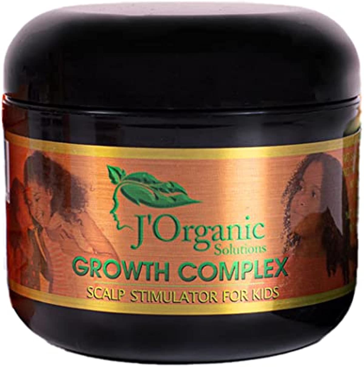 J\'Organic Solutions hair growth Scalp stimulator ( Hair Grease for Kids) Softer, shinier, healthier hair, with Lanolin, Sweet Almond Oil, Castor Oil & More