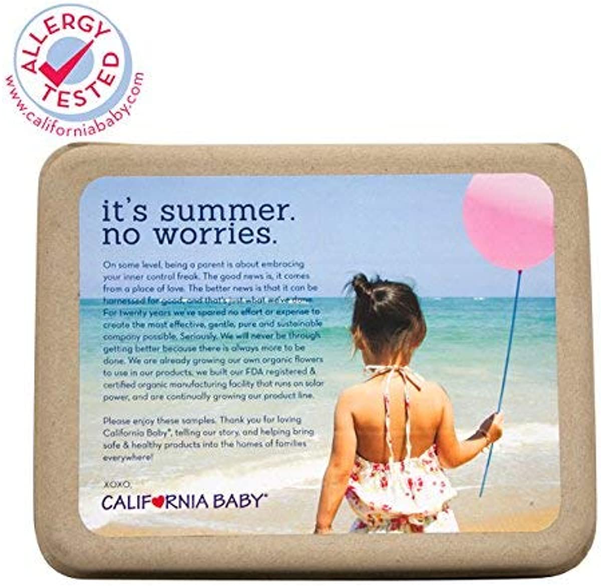 California Baby Summertime Essentials Kit - This Kit is a Great Way to Try Some of Our Sun-care Products & A Variety of Skin Soothing After-Sun Products Makes This Collection Complete