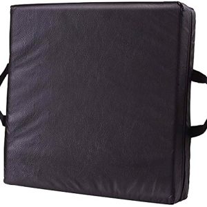 DMI Comfort Seat Cushion for Soft and Firm Support on Wheelchairs, Office Chairs, Dining Chairs and Stadium Seats, Standard Foam, 16 x 16 x 4, Black