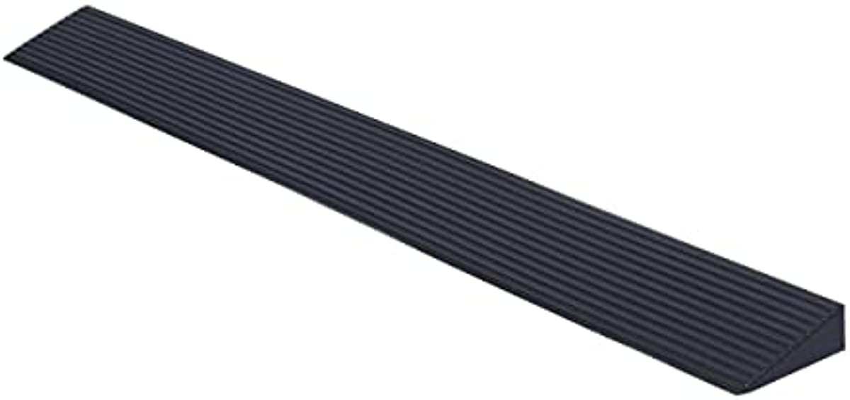 YYDS Threshold Ramp,Solid Rubber Wheelchair Ramp,Threshold ramps for doorways,Bathroom (High1.4 in)