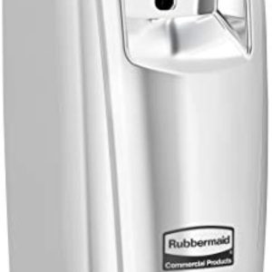 Rubbermaid Commercial Products 1793536 Microburst Automated Odor-Controlling Aerosol Air Care System, MB9000 Dispenser, 9000 m, Chrome