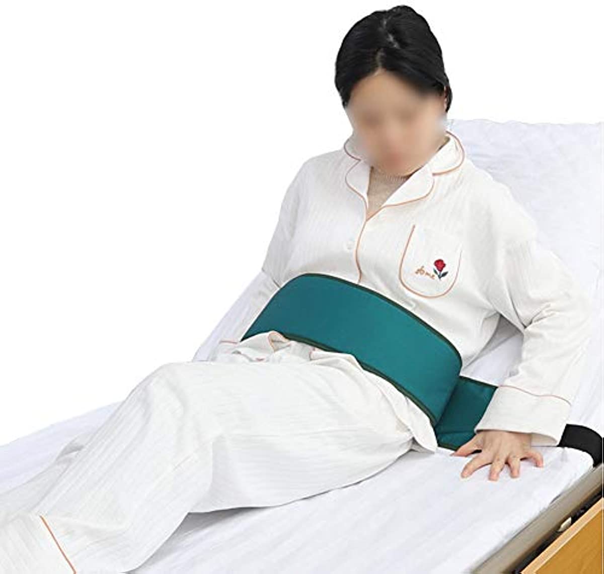 200Inch Bed Restraint Strap Anti-Fall Waist Belt for Elderly, Patient Adjustable Hospital Bed Restraint Wheelchair Seat Safety Belt
