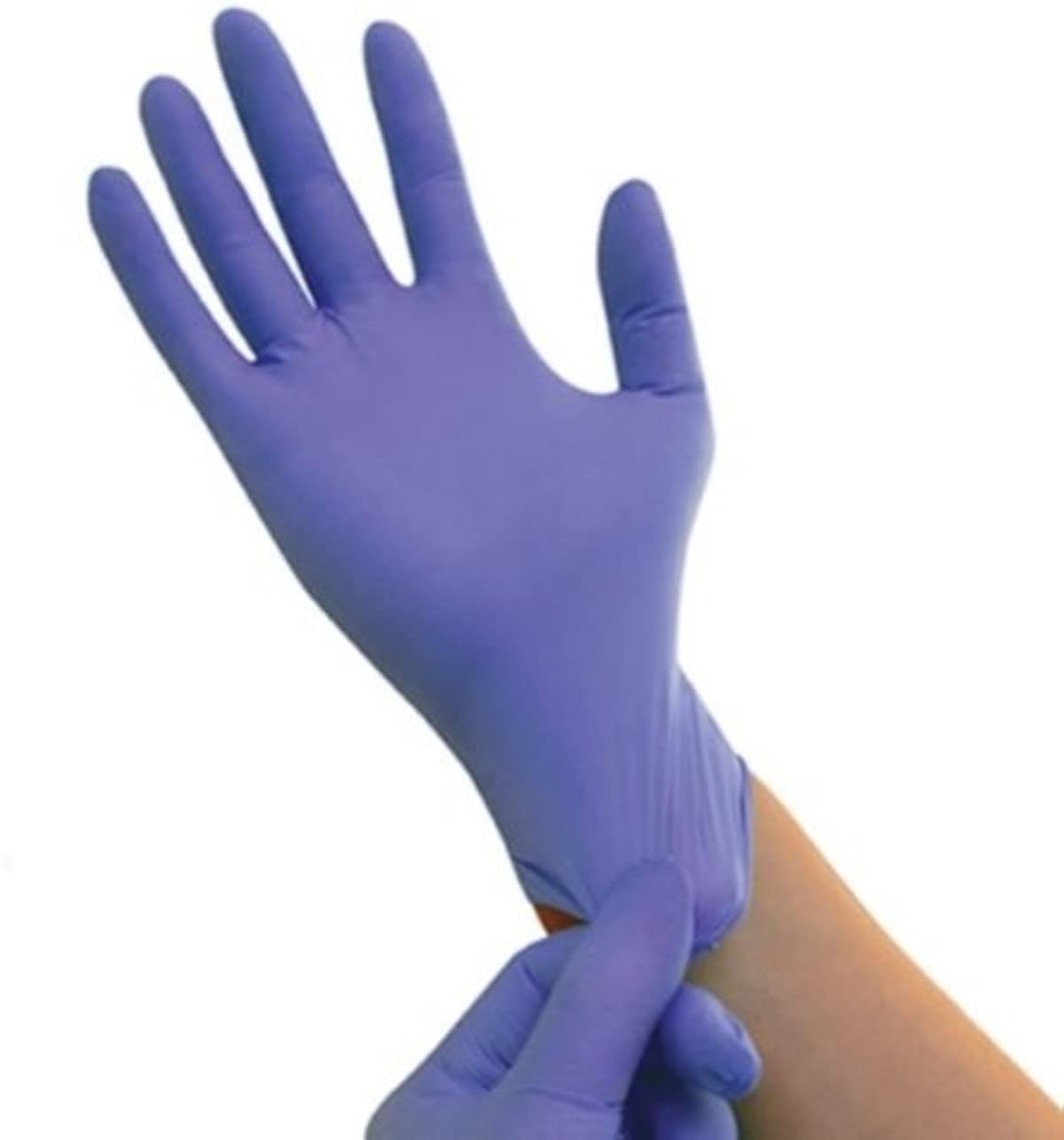 MedPride Powder-Free Nitrile Exam Gloves, Large, Box/100