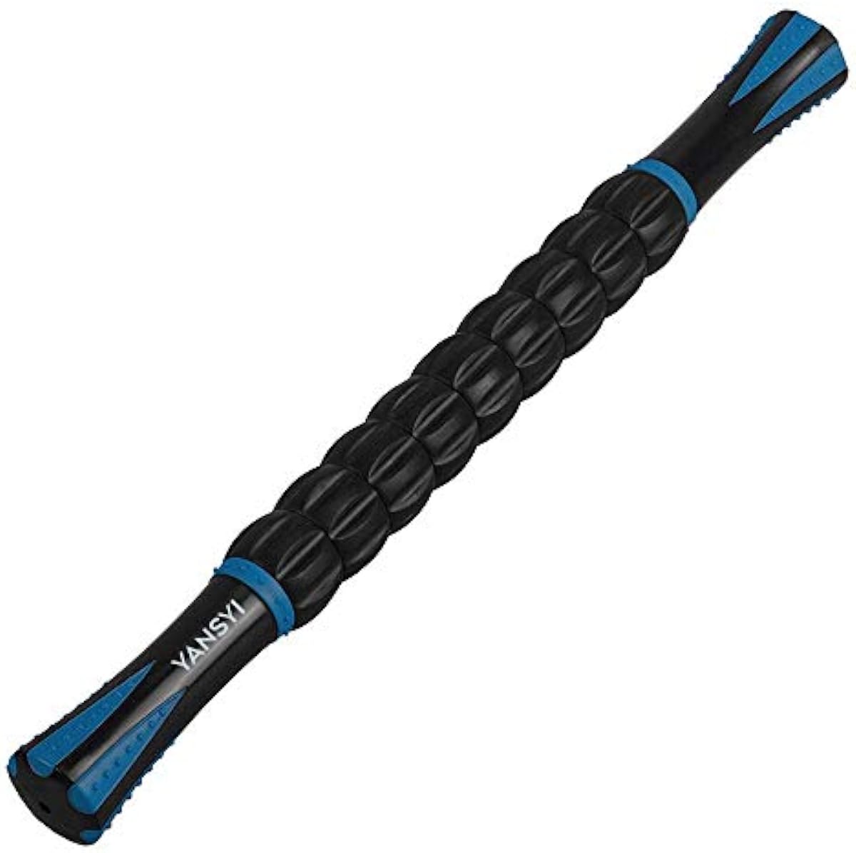 Yansyi Muscle Roller Stick for Athletes - Body Massage Roller Stick - Release Myofascial Trigger Points Reduce Muscle Soreness Tightness Leg Cramps & Back Pain for Physical Therapy & Recovery (Blue 1)