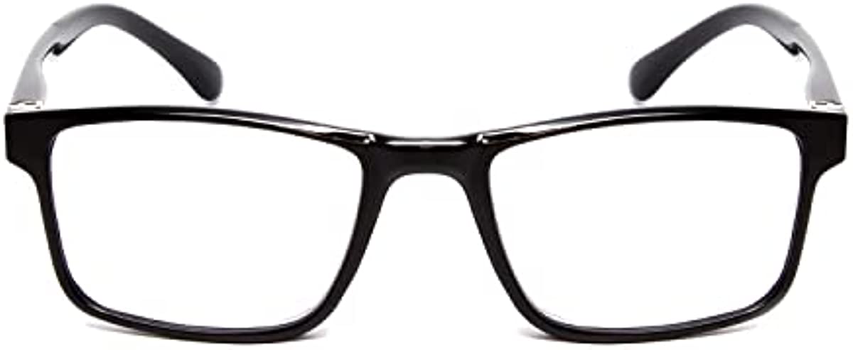 Calabria L2007 Mens Rectangle Full Rim Designer Reading Glasses Multi-Color 54mm