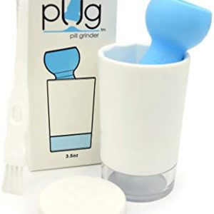 Pug Pill Crusher, Pill Grinder by Equadose. Produces Fine Pill Powder. Great for Feeding Tubes and Pets Too.