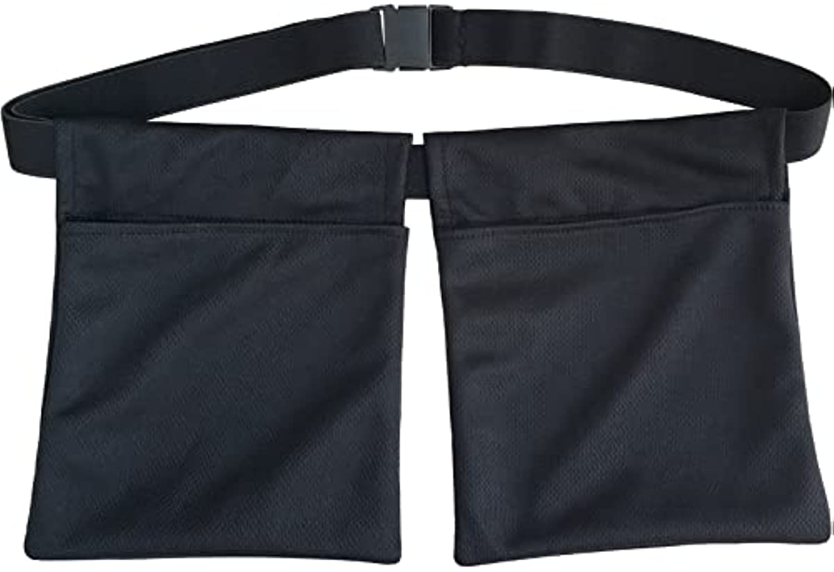 Breathable Mastectomy Drainage Pouch Holder After Tummy Tuck, Drain Pockets Stretchy Belts for Post Jp Drains Management, Breast Reconstruction/Abdominal/explant, Black