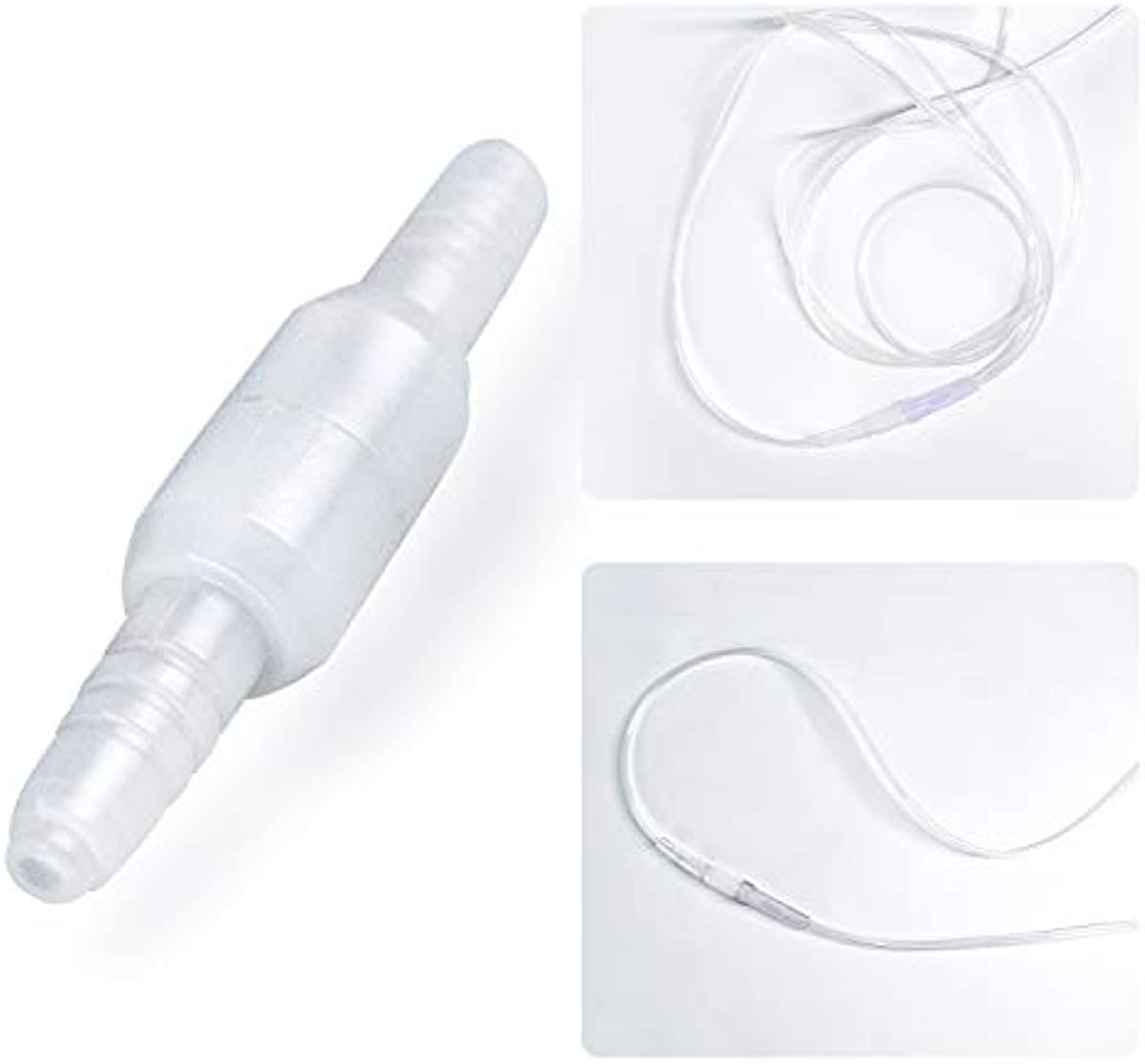 5Packs Oxygen Tubing Swivel Connector for Oxygen Tubing, Swivel Oxygen Tubing Connector, Avoid Tangling of Tube