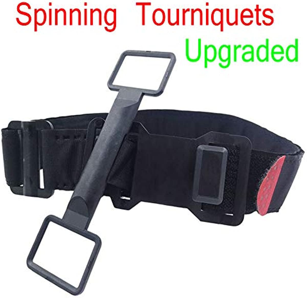 Jwxstore Tourniquets, 2-Pack Outdoor Portable Tourniquet One Hand First Aid Quick Slow Release Buckle Medical Military Tactical Emergency Tourniquet
