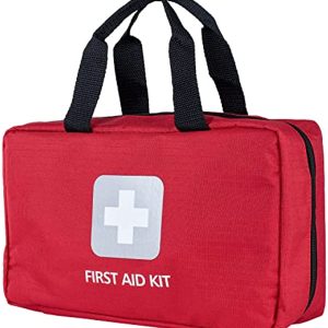 Thrive Home First Aid Kit - Large, 300 Piece Emergency Medical Kit - FSA HSA Approved Products for Camping, Hiking, Car, Boat, & Office - Sports Med Bag with First Aid Supplies