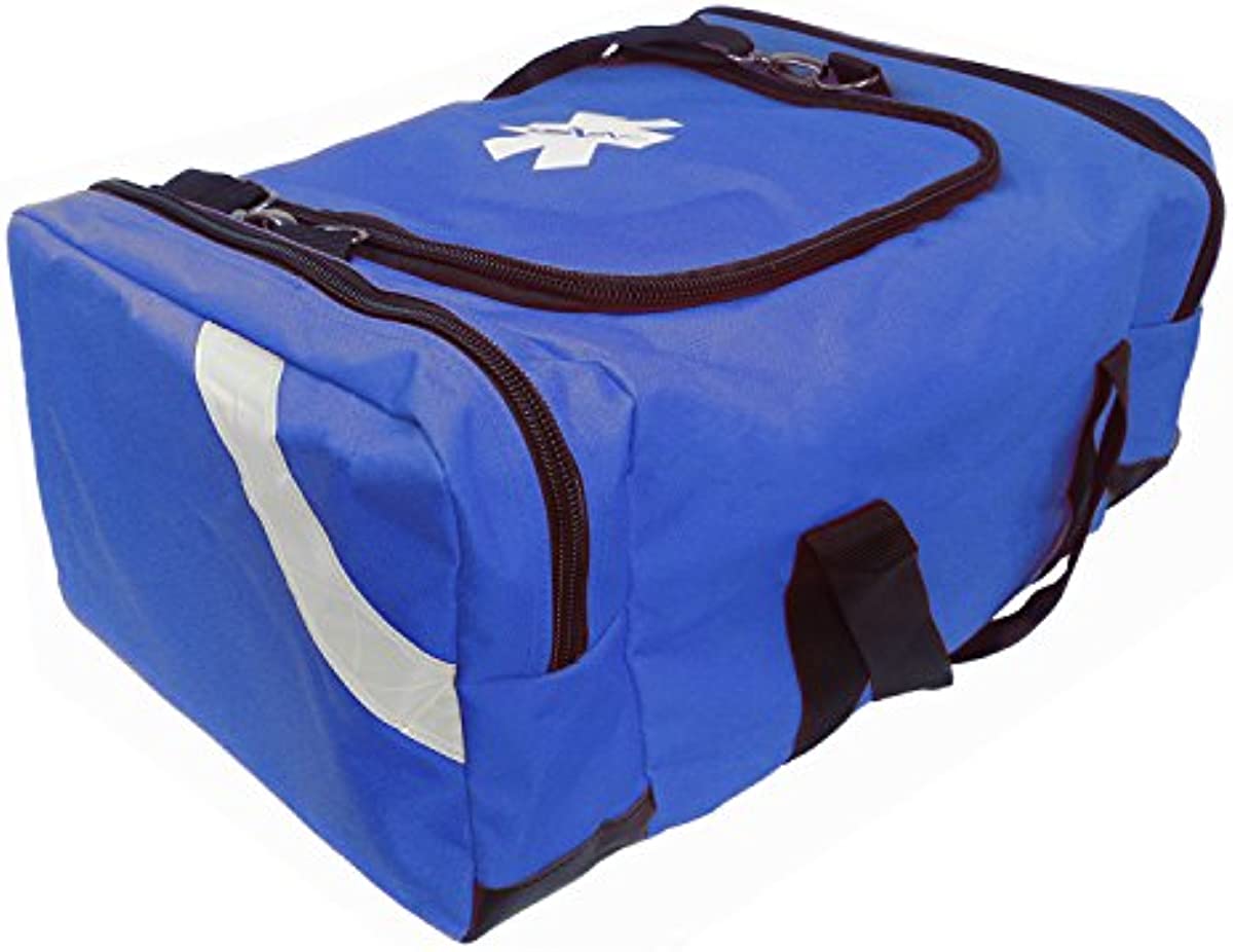 Ever Ready First Aid Large EMT First Responder Trauma Bag - Navy Blue