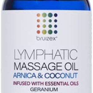 Lymphatic Massage Oil: Natural Oil for Lymphatic Drainage, Post Surgery Recovery and Water Retention Relief I Liposuction 360 Lipo, BBL,Tummy Tuck, Lipo Foam, Massager I Arnica, Lavender I 8oz