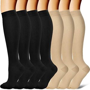 Compression Socks for Women and Men Circulation-Best Support for Running, Athletic, Nursing, Travel