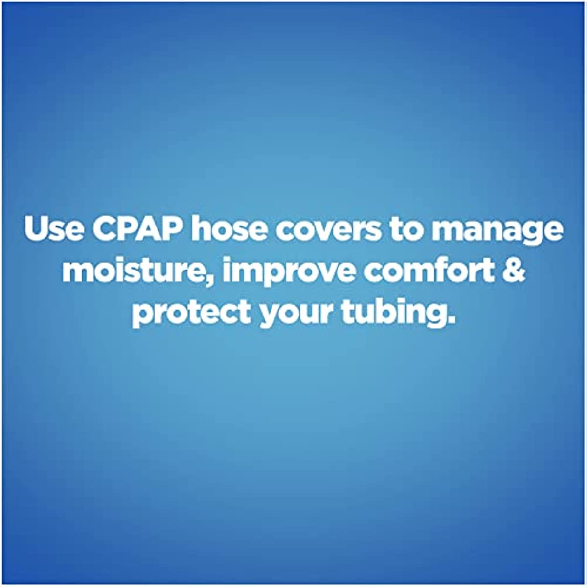 resplabs CPAP Hose Cover - 6 Foot - Compatible with All ResMed and Philips Respironics Standard or Heated Tubing