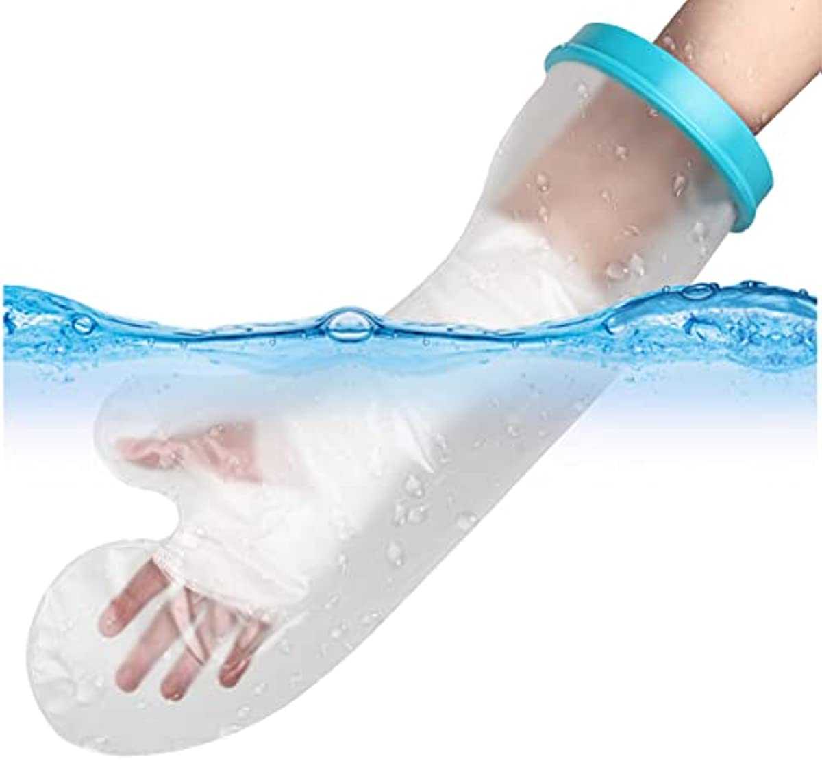 UpGoing 100{4a8a28cb6ba80f257956692db925e5c69915427c57237ad1775dcd88ffbf1165} Waterproof Arm Cast Cover for Shower Bath, Adult Reusable Arm Cast Sleeve Protector Bag Covers for Shower Wound Arm, Hands, Wrists, Elbow, Finger [2022 New Upgraded]