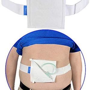 G Tube Holder Belt Feeding Tubes Accessories G Tube Covers Peg Tube Gastrostomy Catheter Pd Dialysis Belt Pads Drainage Medical Abdominal Dialysis for Men Women(28\"~37\")